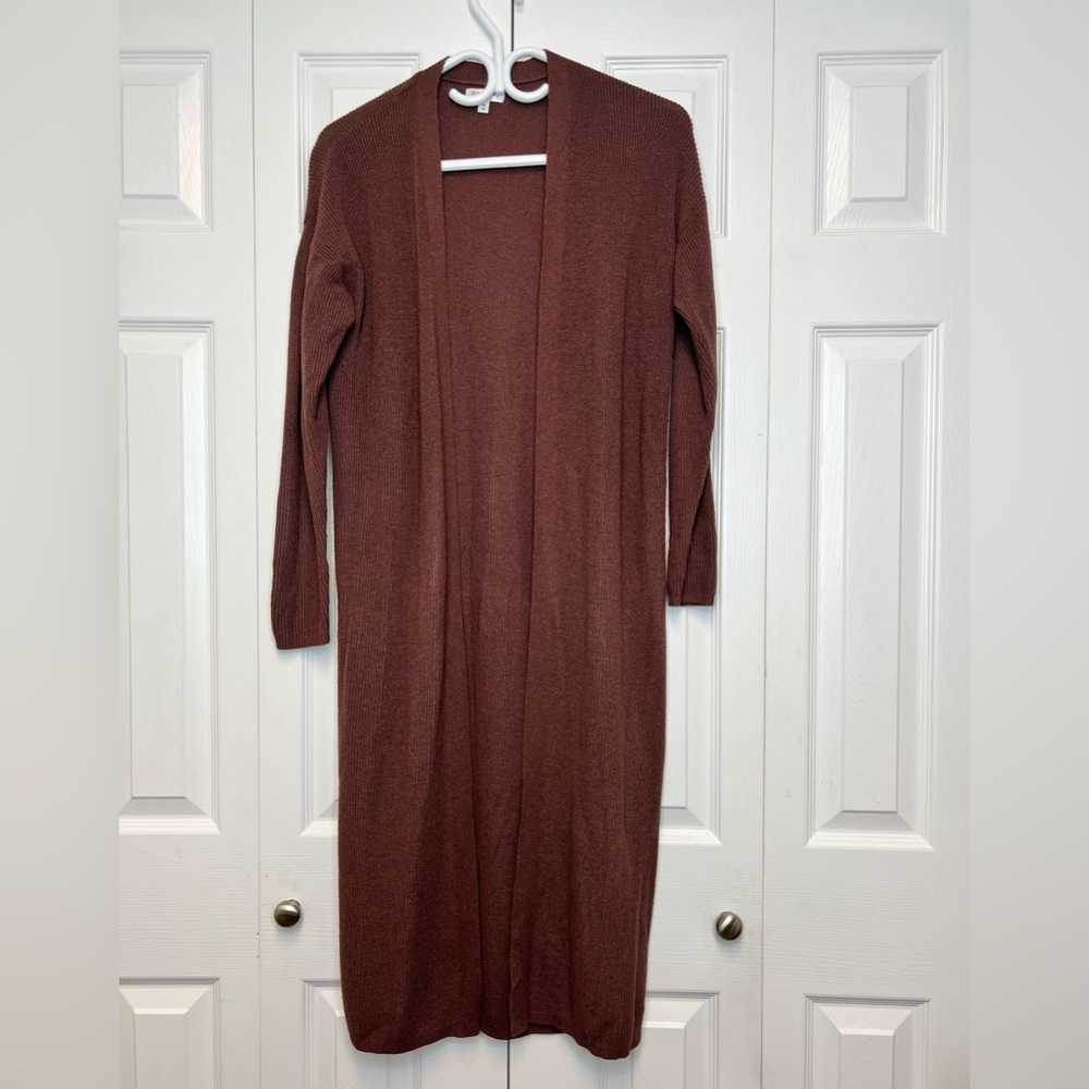 Reitmans Dusty Rose Knit Cardigan